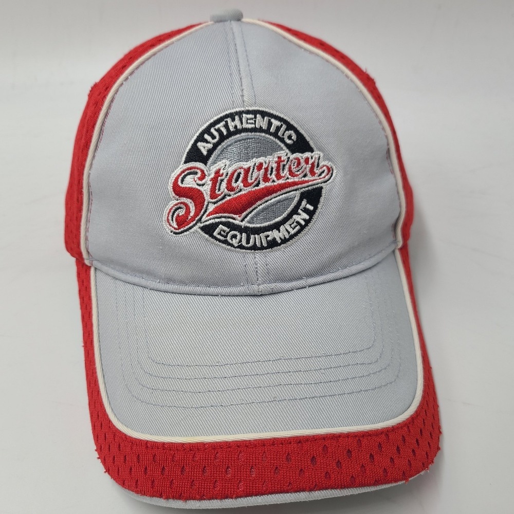Youth‎ Starter Hat Adjustable Authentic Equipment Gray Red Casual Everyday Wear